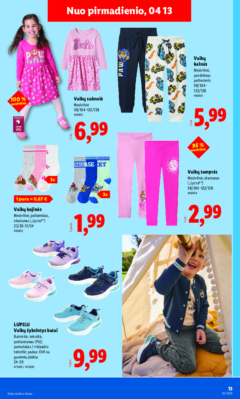 NE MAISTO PREKIŲ PASIŪLYMAI (2026-04-13 - 2026-04-19) | 13
