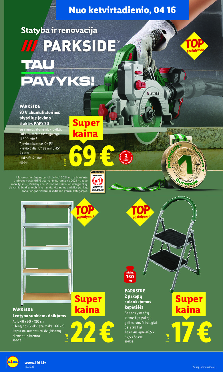 NE MAISTO PREKIŲ PASIŪLYMAI (2026-04-13 - 2026-04-19) | 14