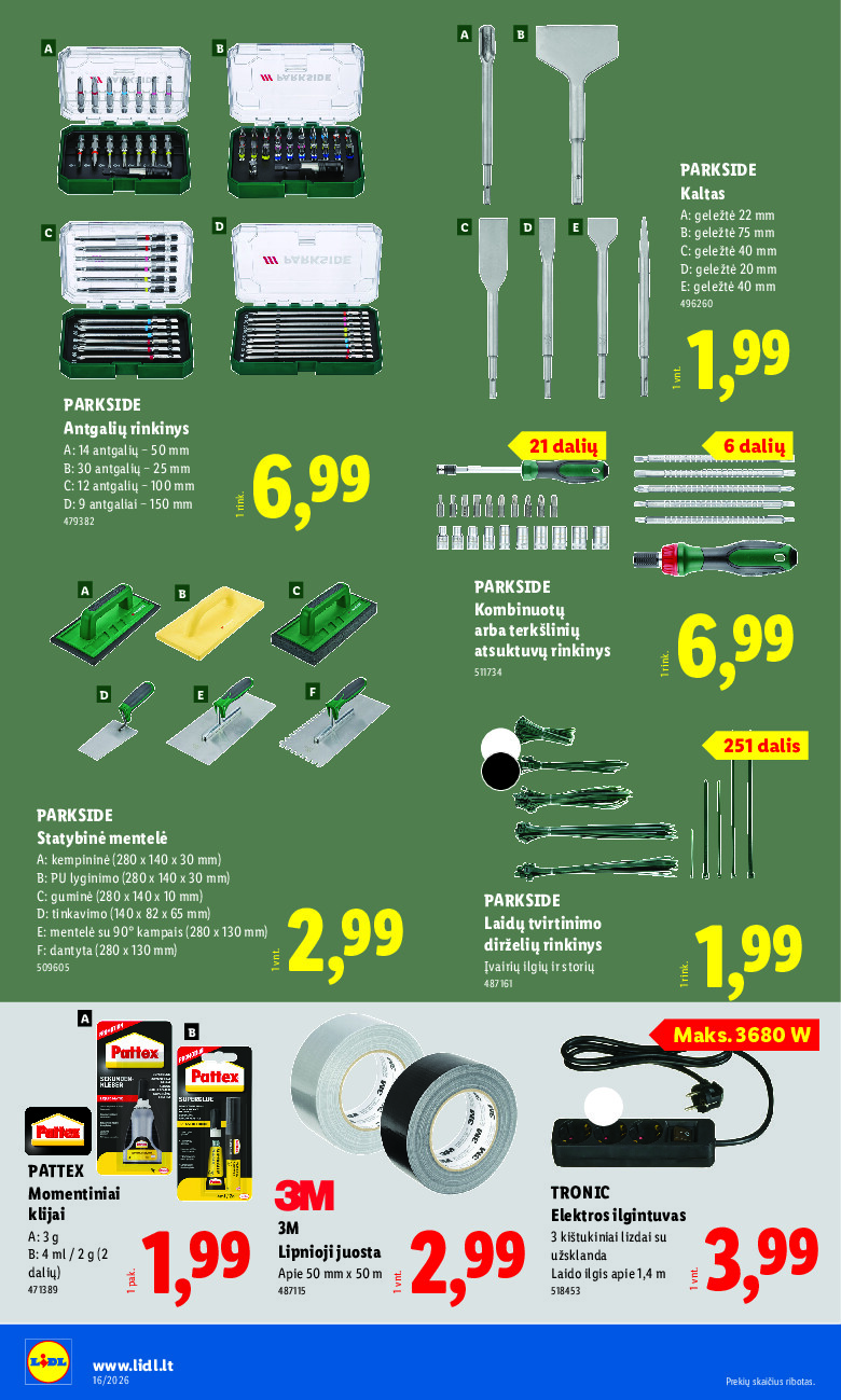NE MAISTO PREKIŲ PASIŪLYMAI (2026-04-13 - 2026-04-19) | 18