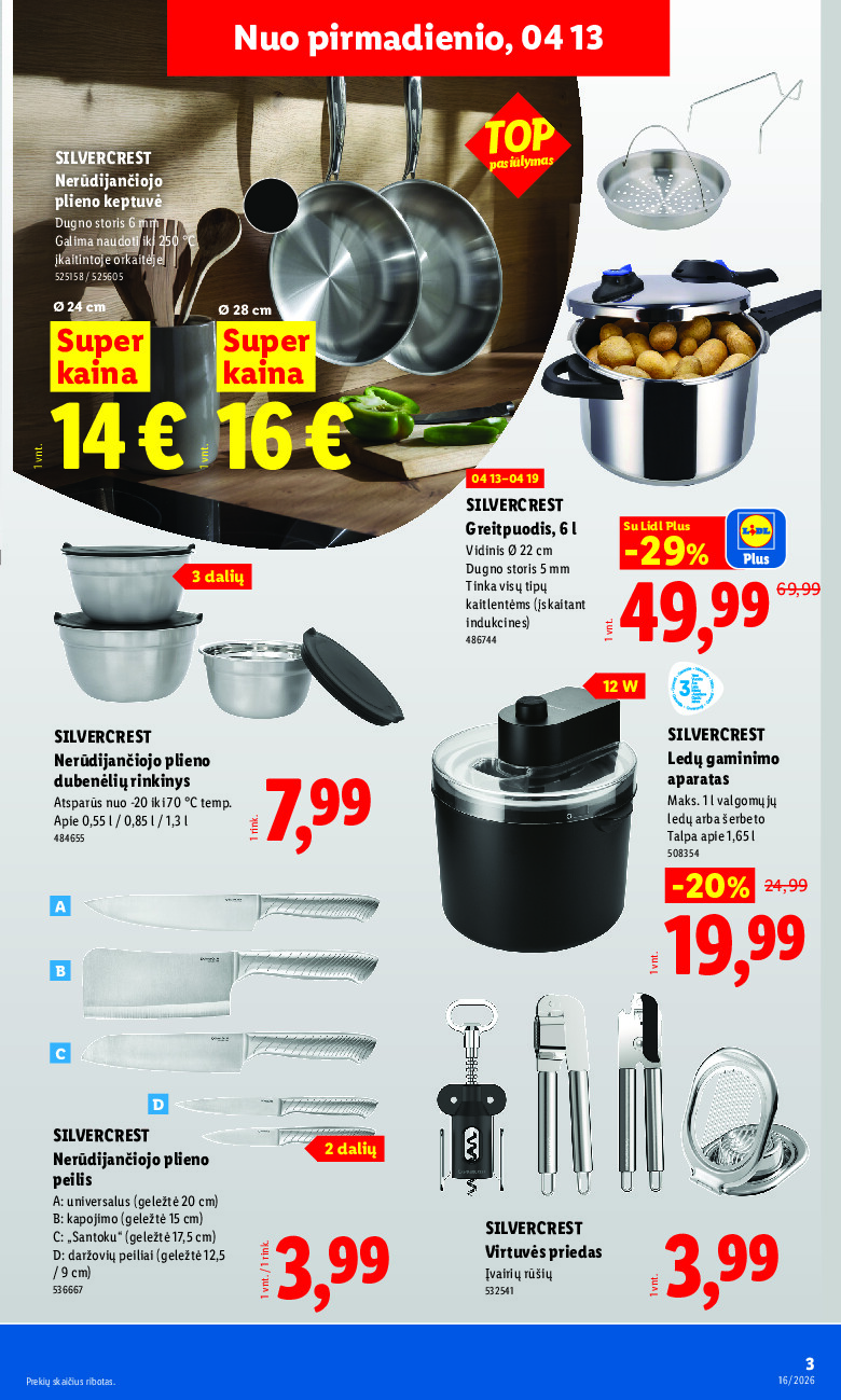 NE MAISTO PREKIŲ PASIŪLYMAI (2026-04-13 - 2026-04-19) | 3