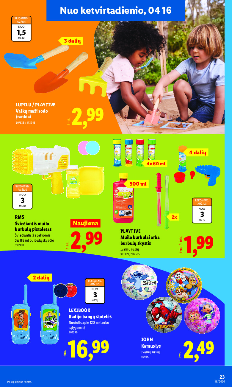 NE MAISTO PREKIŲ PASIŪLYMAI (2026-04-13 - 2026-04-19) | 23