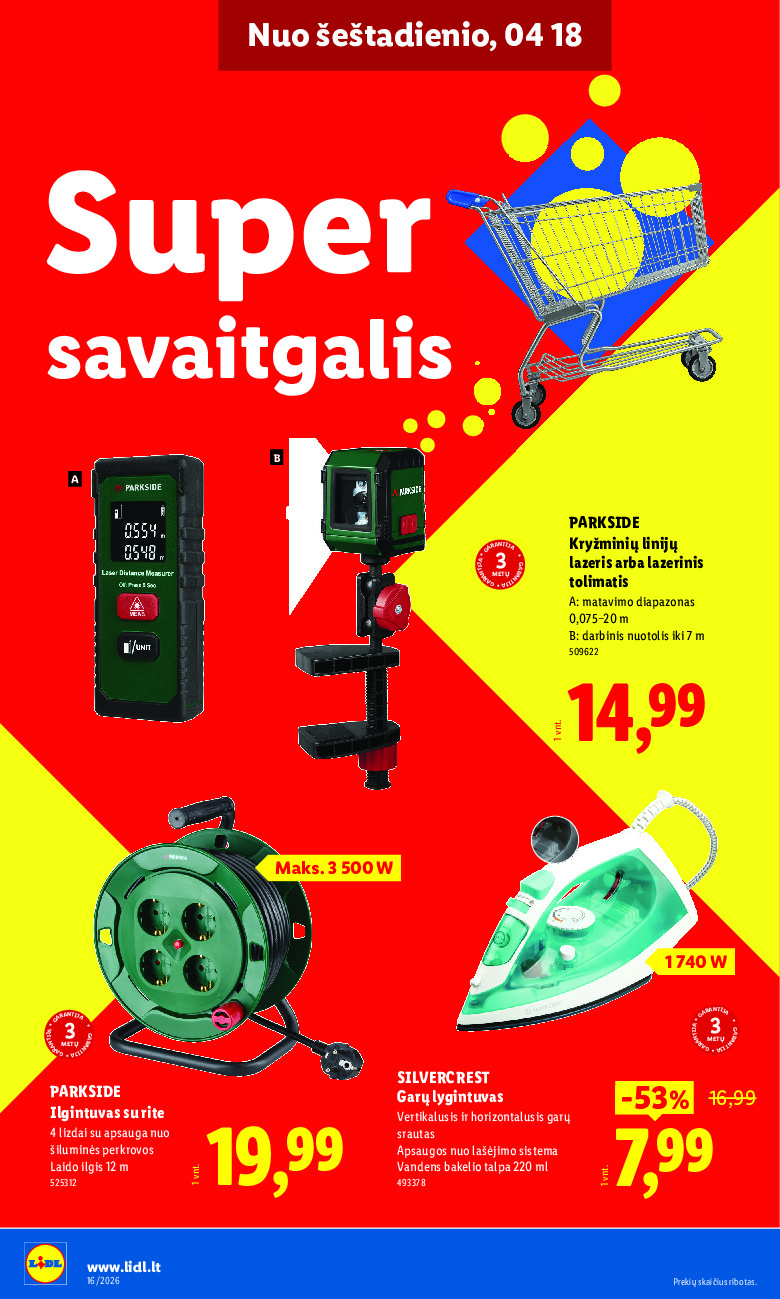 NE MAISTO PREKIŲ PASIŪLYMAI (2026-04-13 - 2026-04-19) | 24