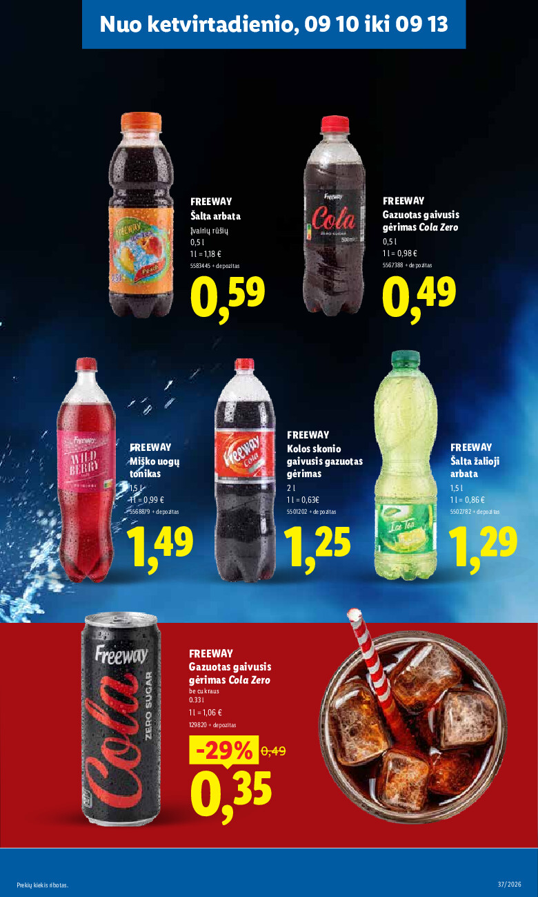 MAISTO PREKIŲ PASIŪLYMAI (2026-09-07 - 2026-09-13) | 37