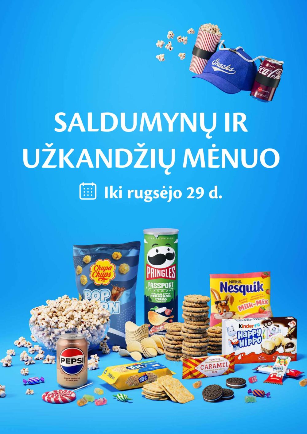 MAXIMA - Saldumynų ir užkandžių mėnuo (2025 08 26 - 2025 09 29) | 1