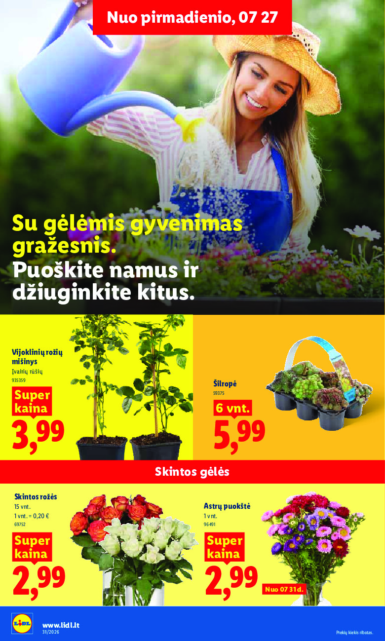MAISTO PREKIŲ PASIŪLYMAI (2026-07-27 - 2026-08-02) | 8