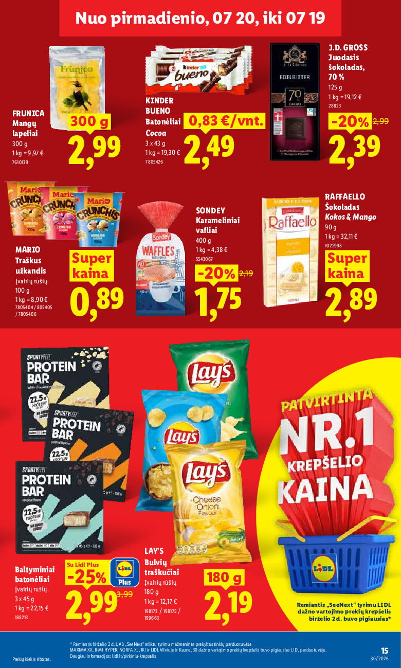 MAISTO PREKIŲ PASIŪLYMAI (2026-07-20 - 2026-07-26) | 23