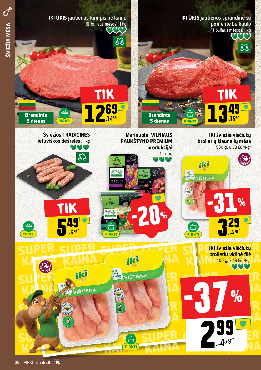 IKI Kaininis leidinys Nr. 10 (2026-03-02 - 2026-03-08) | 26