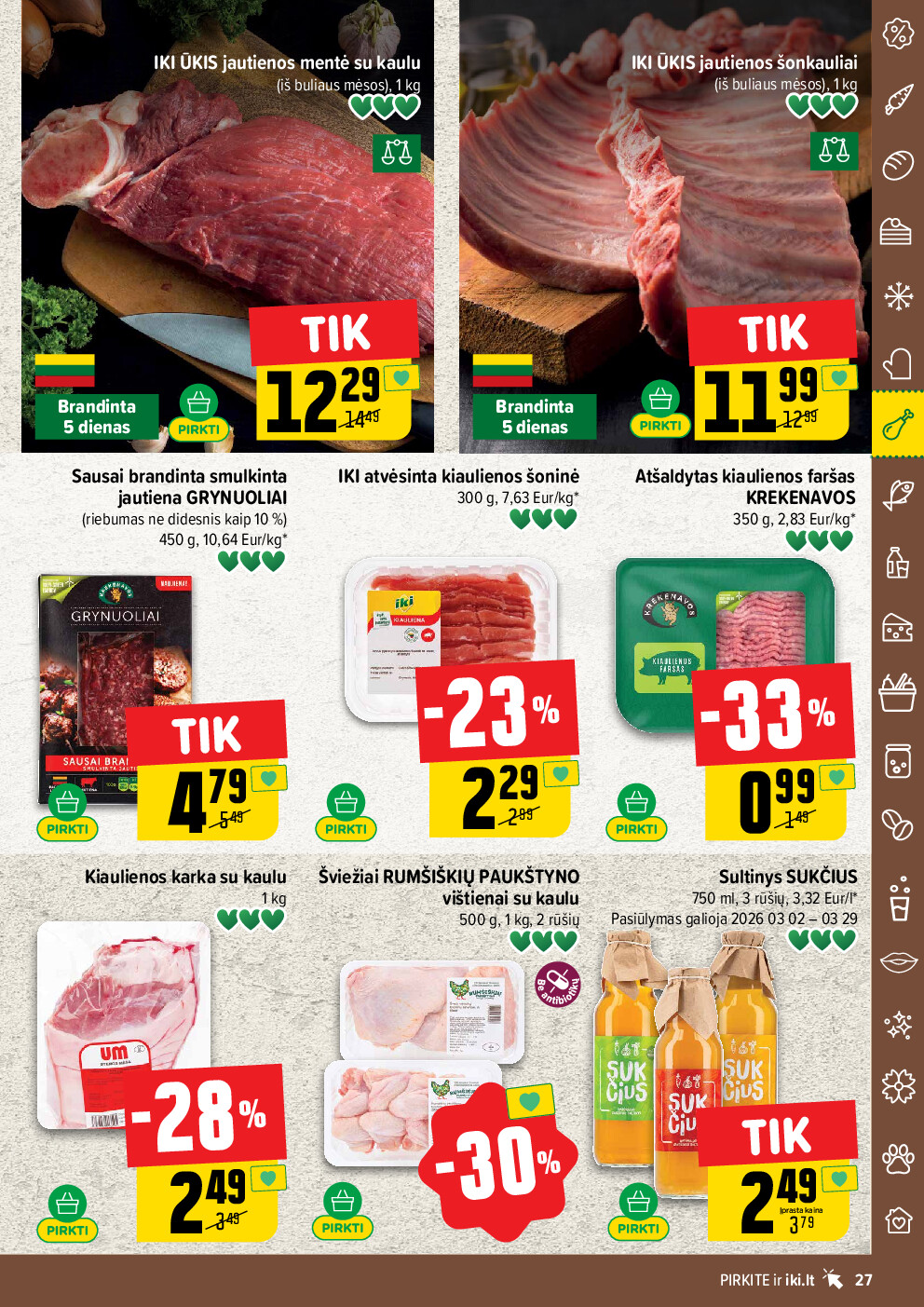 IKI Kaininis leidinys Nr. 10 (2026-03-02 - 2026-03-08) | 27