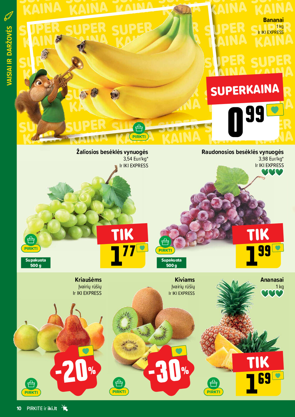 IKI Kaininis leidinys Nr. 10 (2026-03-02 - 2026-03-08) | 10