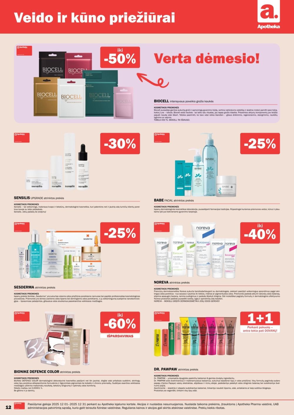 APOTHEKA (2025 12 01 - 2025 12 31) | 12