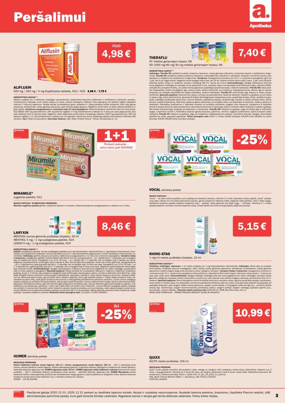 APOTHEKA (2025 12 01 - 2025 12 31) | 3
