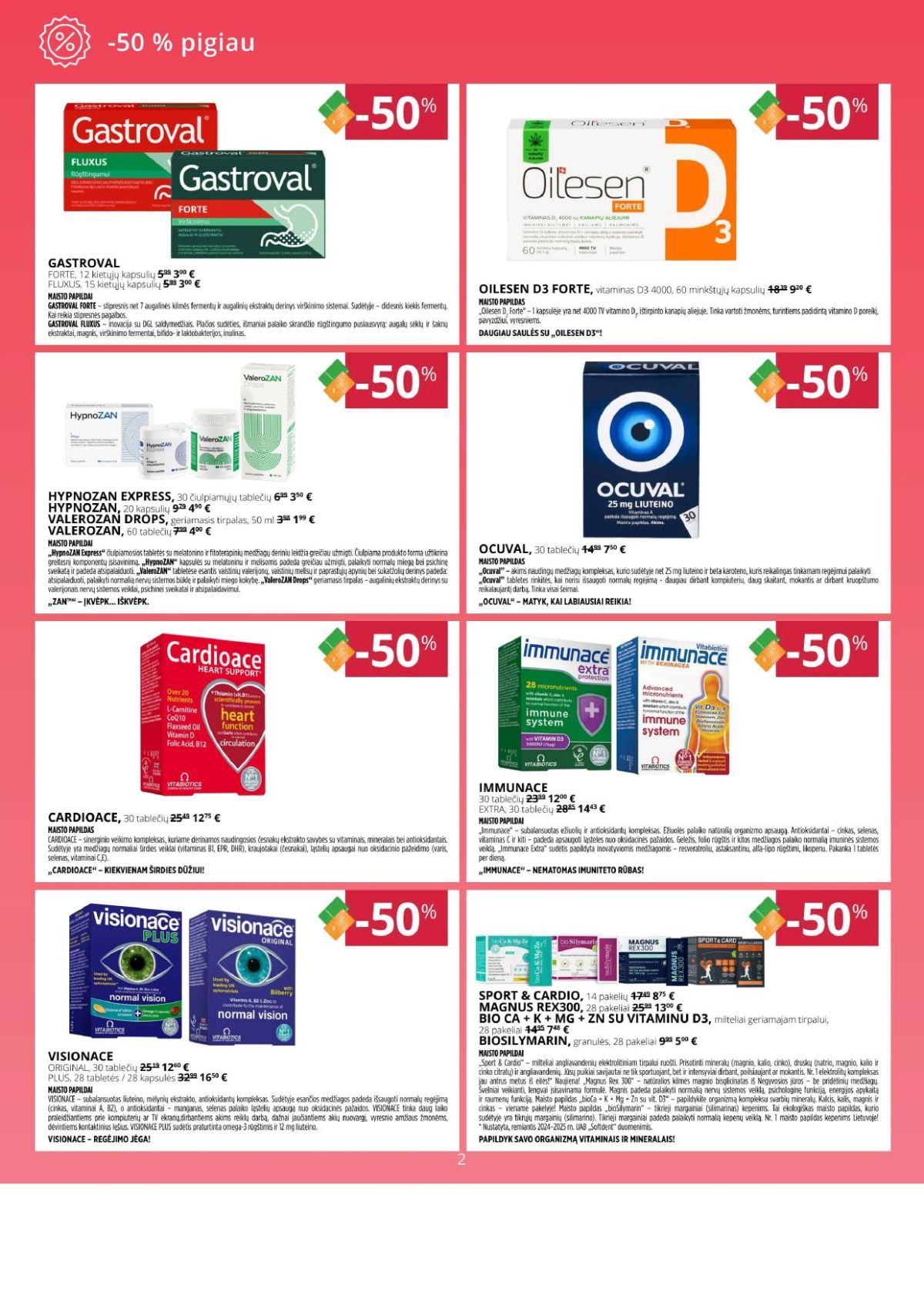 GINTARINĖ VAISTINĖ (2026 03 01 - 2026 03 31) | 2