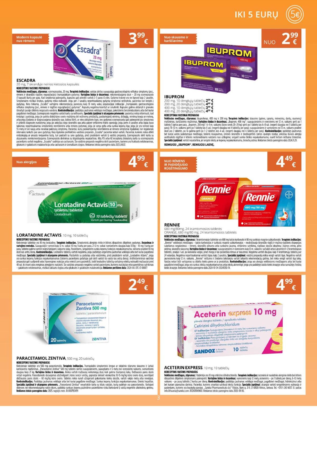 GINTARINĖ VAISTINĖ (2026 03 01 - 2026 03 31) | 3