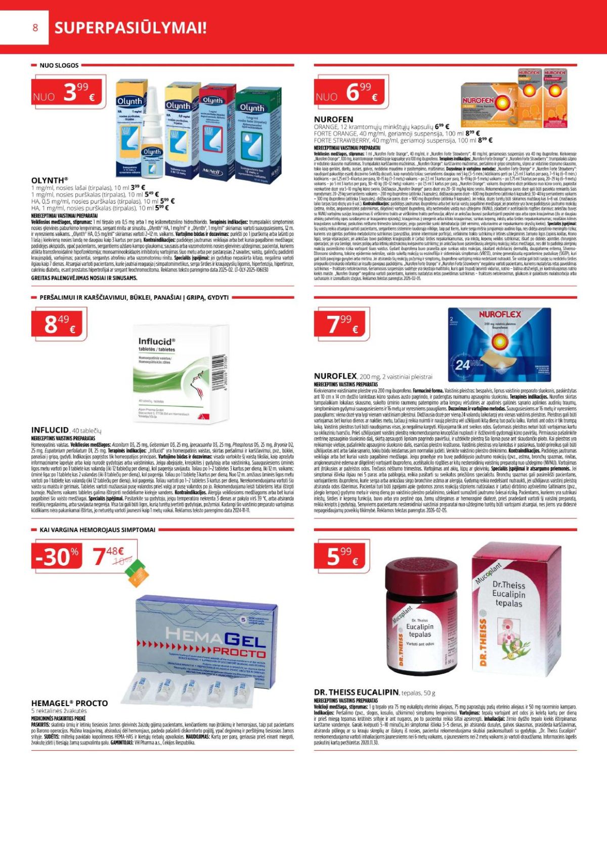 GINTARINĖ VAISTINĖ (2026 03 01 - 2026 03 31) | 8