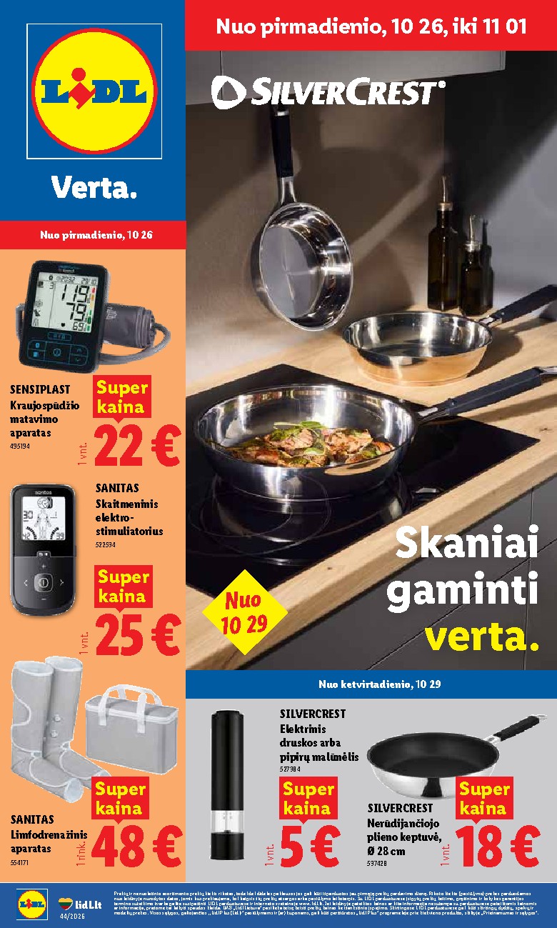 NE MAISTO PREKIŲ PASIŪLYMAI (2026-10-26 - 2026-11-01) | 1