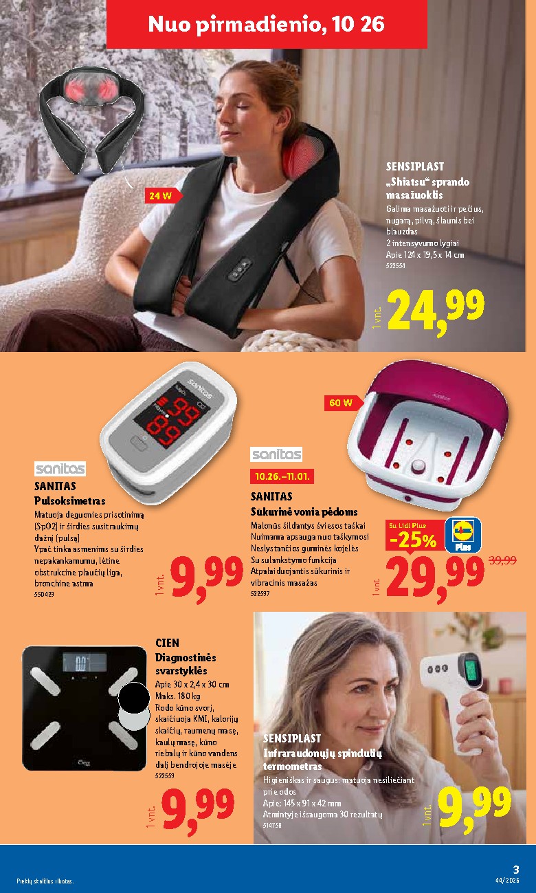 NE MAISTO PREKIŲ PASIŪLYMAI (2026-10-26 - 2026-11-01) | 3