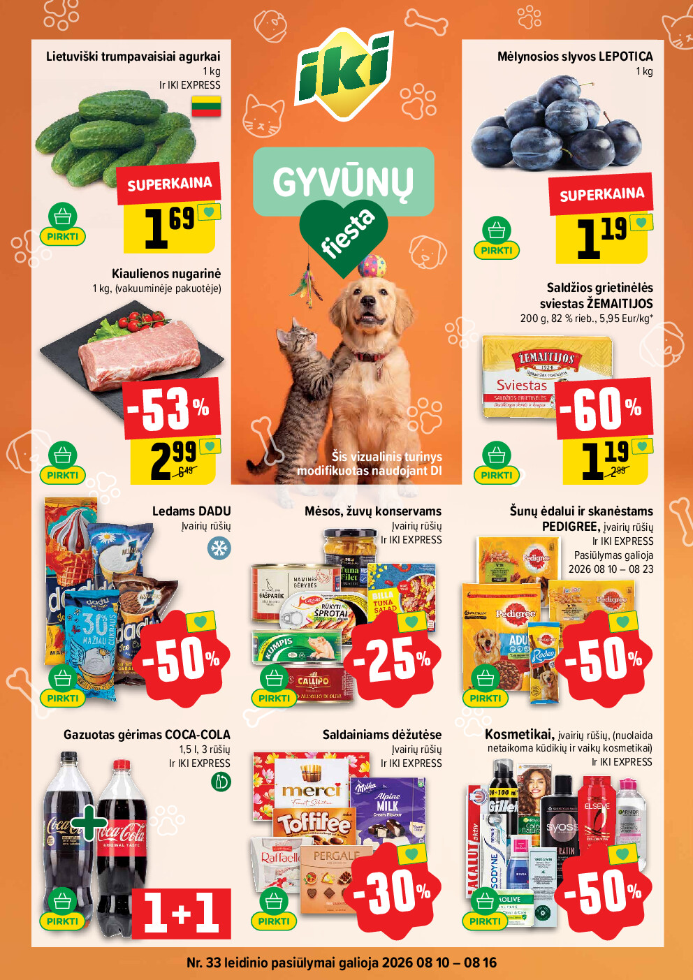 IKI Kainų leidinys Nr. 33 (2026-08-10 - 2026-08-16) | 1