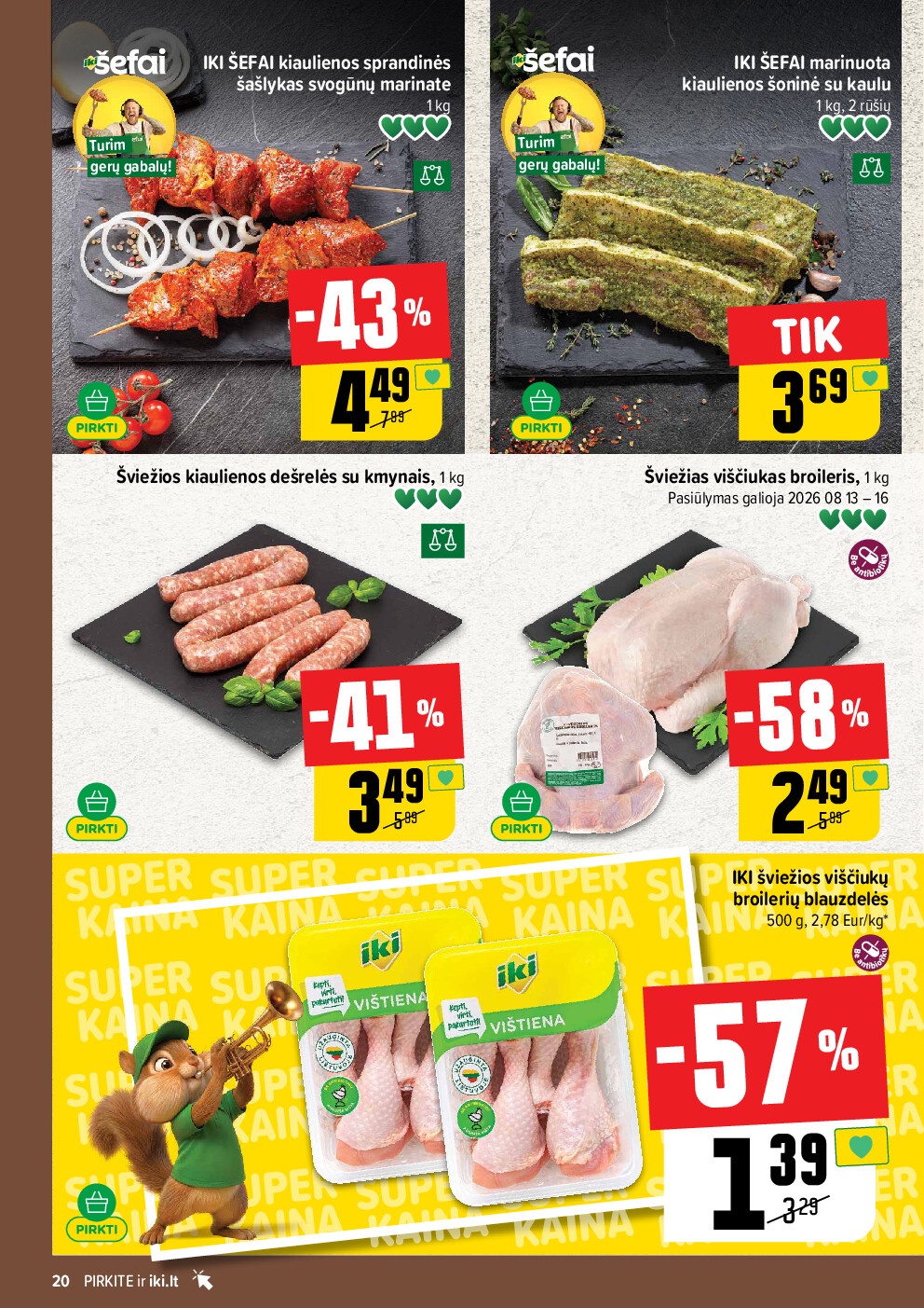 IKI Kainų leidinys Nr. 33 (2026-08-10 - 2026-08-16) | 20