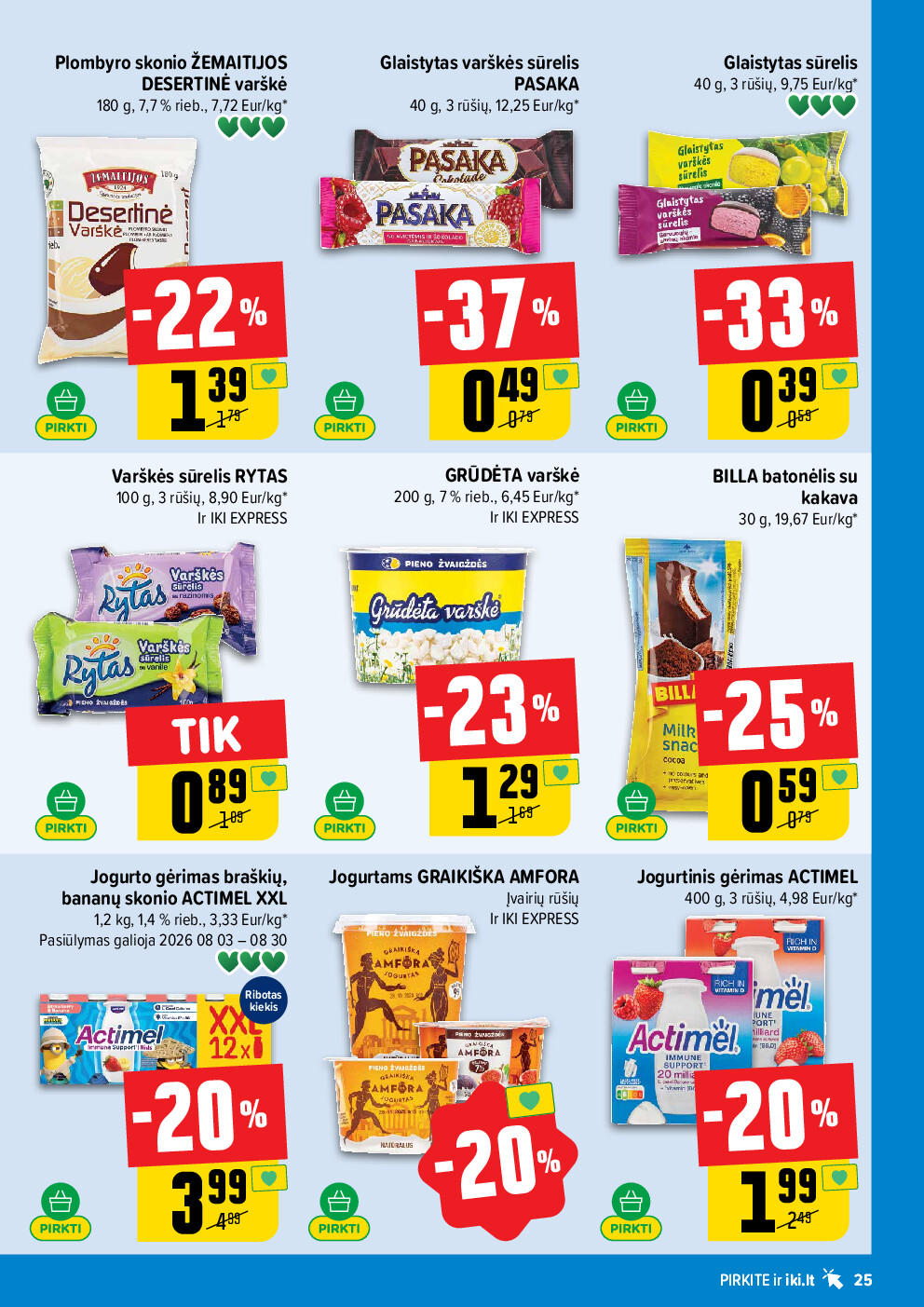 IKI Kainų leidinys Nr. 33 (2026-08-10 - 2026-08-16) | 25