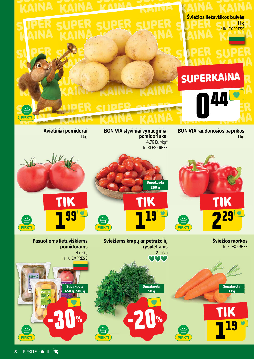 IKI Kainų leidinys Nr. 33 (2026-08-10 - 2026-08-16) | 8