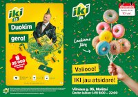 Specialūs pasiūlymai IKI Molėtai parduotuvės klientams (2026-10-23 - 2026-10-25)