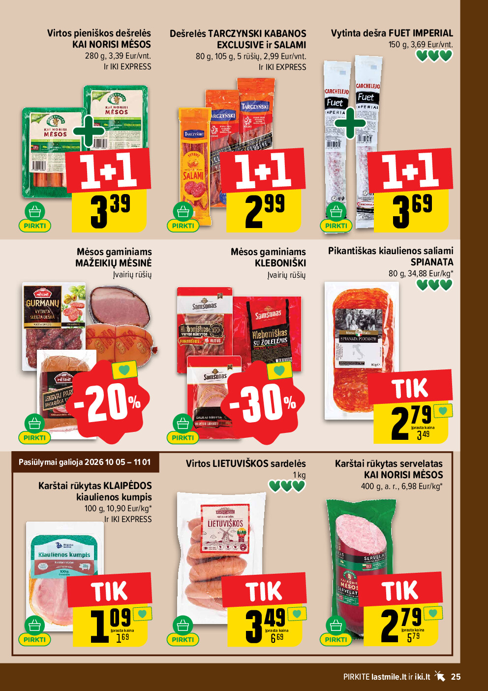IKI Kainų leidinys Nr. 42 (2026-10-12 - 2026-10-18) | 25