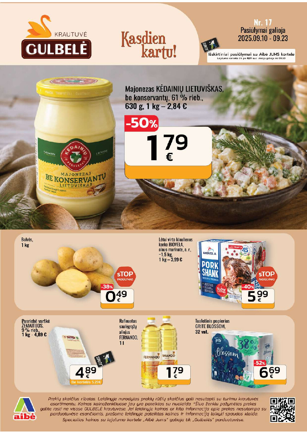 Gulbelės leidinys Nr. 17 (2026-09-10 - 2026-09-23) | 1