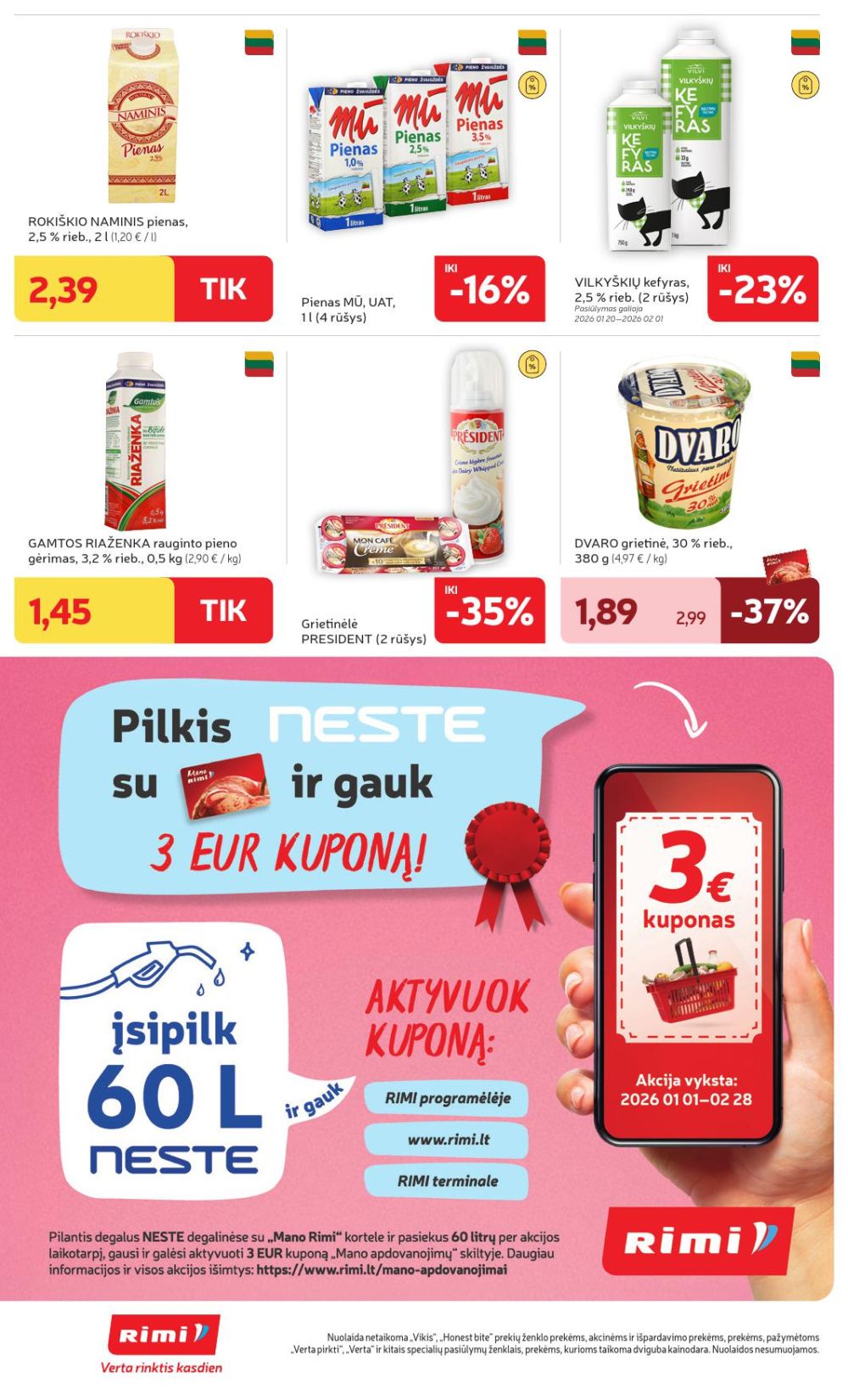 RIMI - Leidinys Nr.4 (2026 01 20 - 2026 01 26) | 16