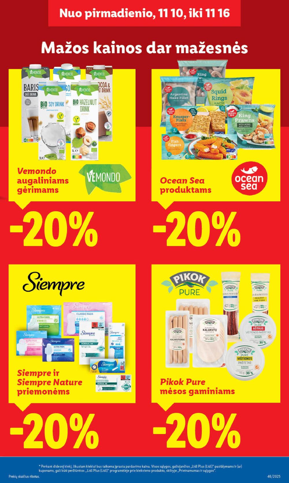 LIDL - Maisto prekių pasiūlymai (2025 11 10 - 2025 11 16) | 33