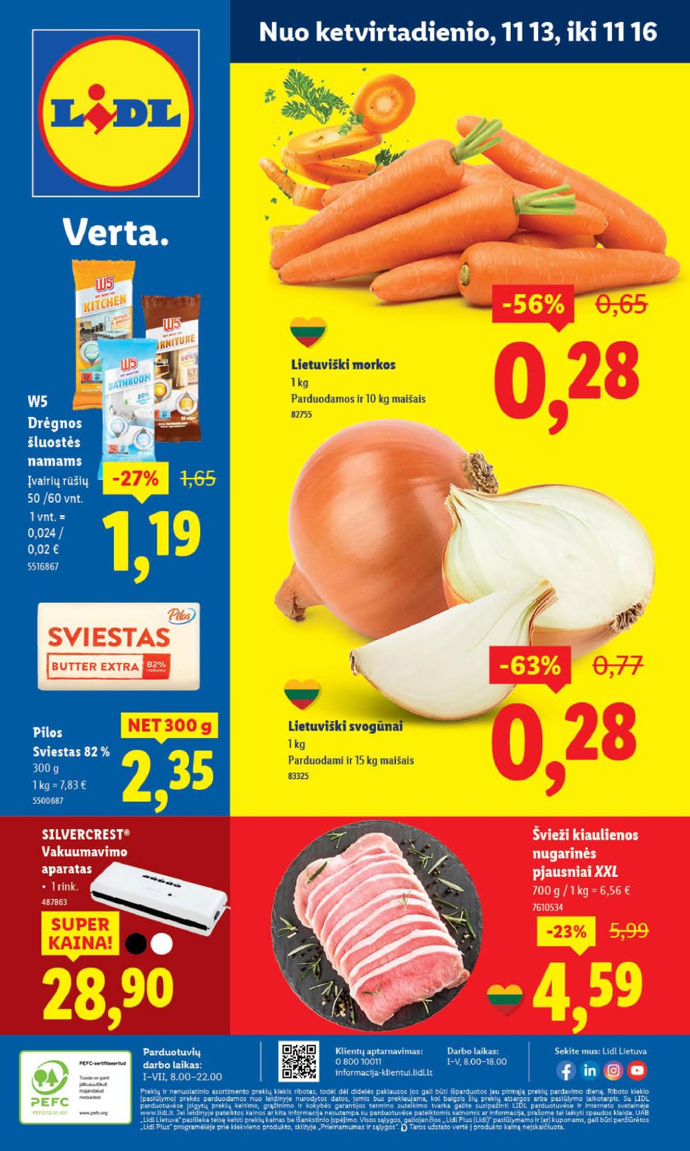 LIDL - Maisto prekių pasiūlymai (2025 11 10 - 2025 11 16) | 38