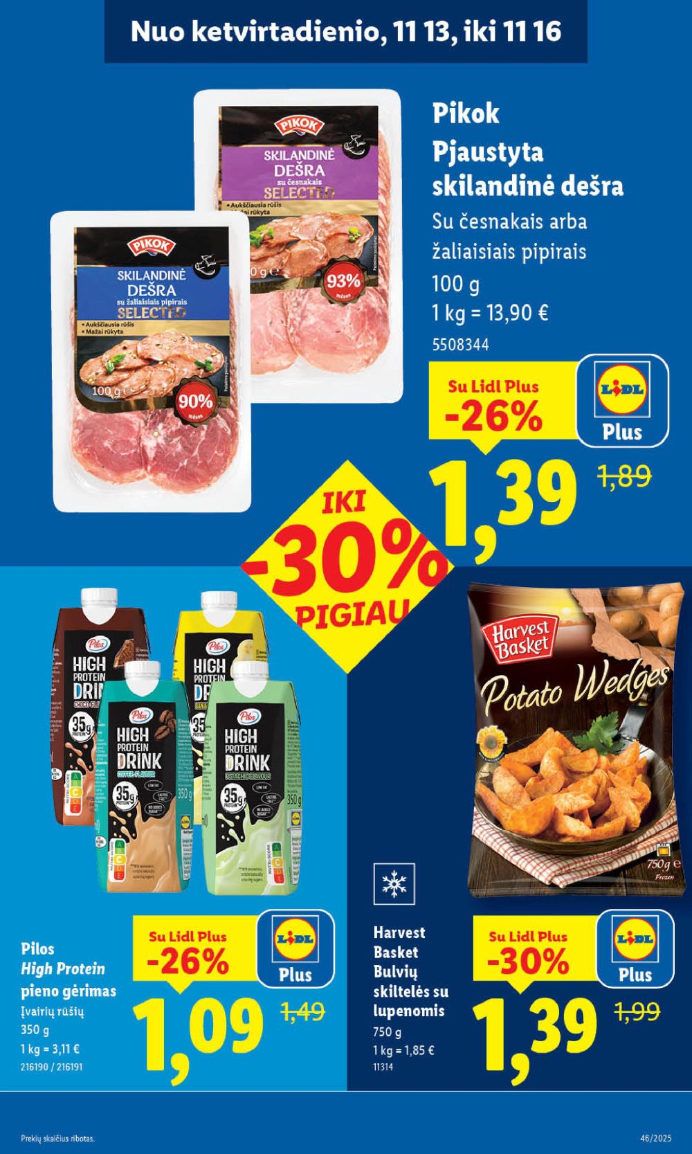 LIDL - Maisto prekių pasiūlymai (2025 11 10 - 2025 11 16) | 41