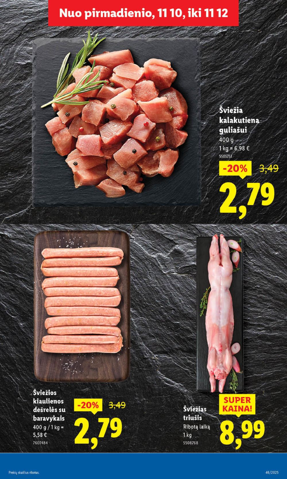LIDL - Maisto prekių pasiūlymai (2025 11 10 - 2025 11 16) | 7