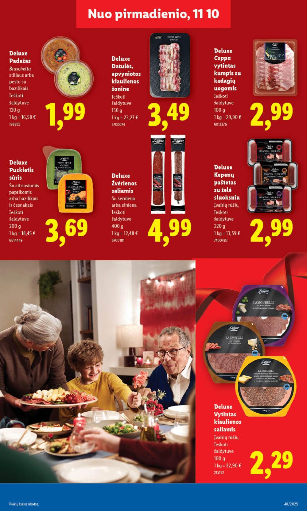 LIDL - Maisto prekių pasiūlymai (2025 11 10 - 2025 11 16) | 9