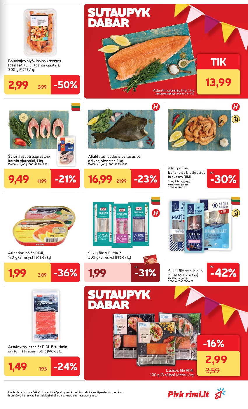 RIMI - Savaitinis akcijų leidinys Nr. 44 (2026-10-27 - 2026-11-02) | 13