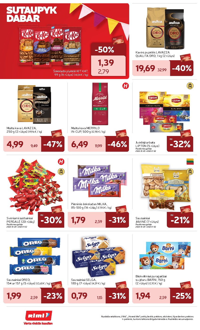 RIMI - Savaitinis akcijų leidinys Nr. 44 (2026-10-27 - 2026-11-02) | 26