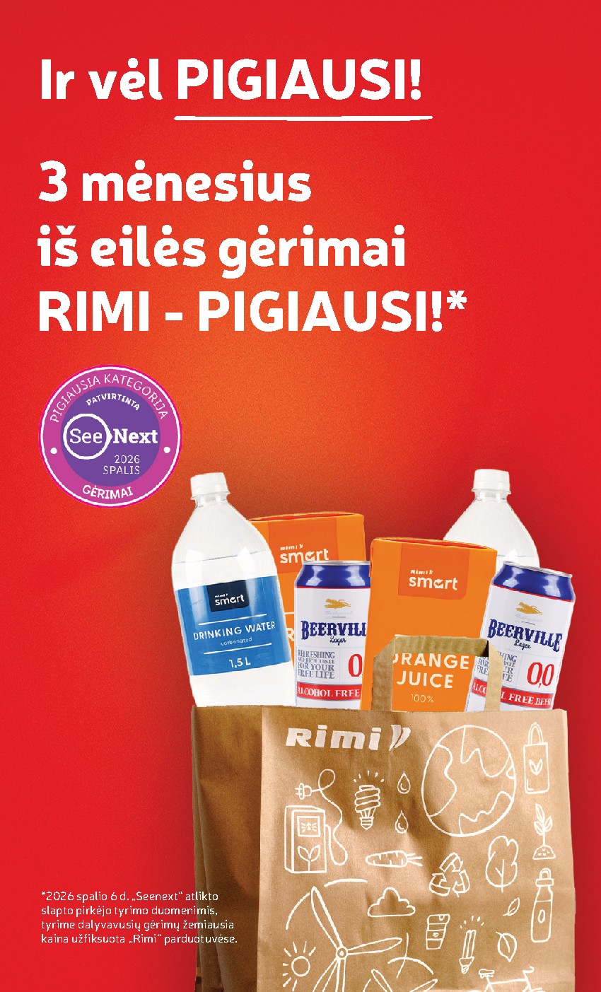 RIMI - Savaitinis akcijų leidinys Nr. 44 (2026-10-27 - 2026-11-02) | 30