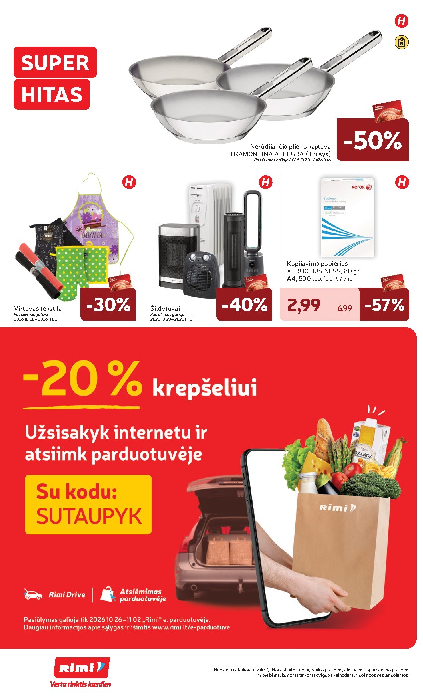 RIMI - Savaitinis akcijų leidinys Nr. 44 (2026-10-27 - 2026-11-02) | 36