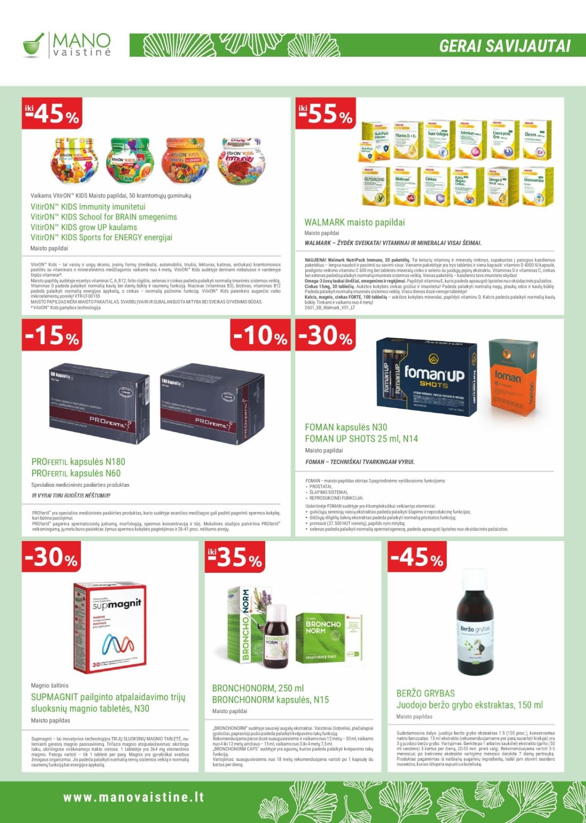 MANO VAISTINĖ (2026 03 01 - 2026 03 31) | 16