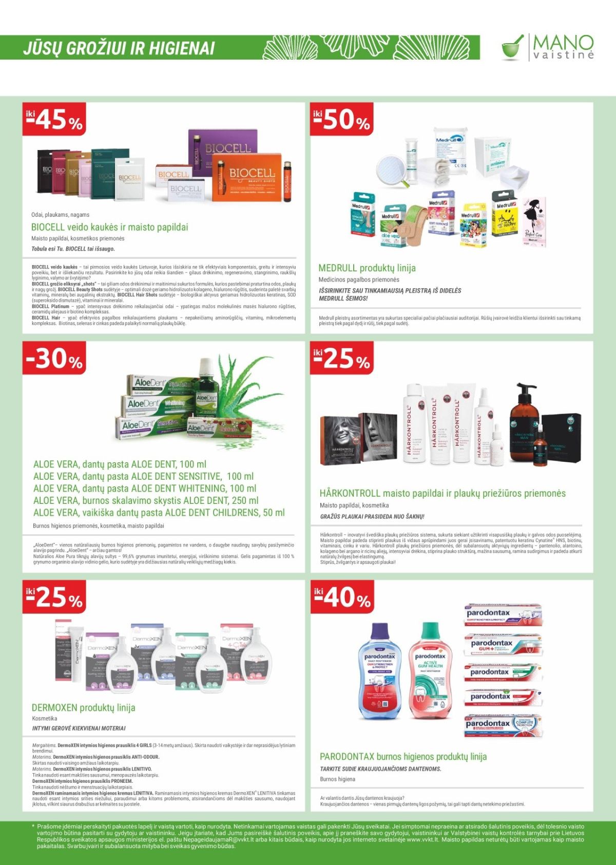 MANO VAISTINĖ (2026 03 01 - 2026 03 31) | 19