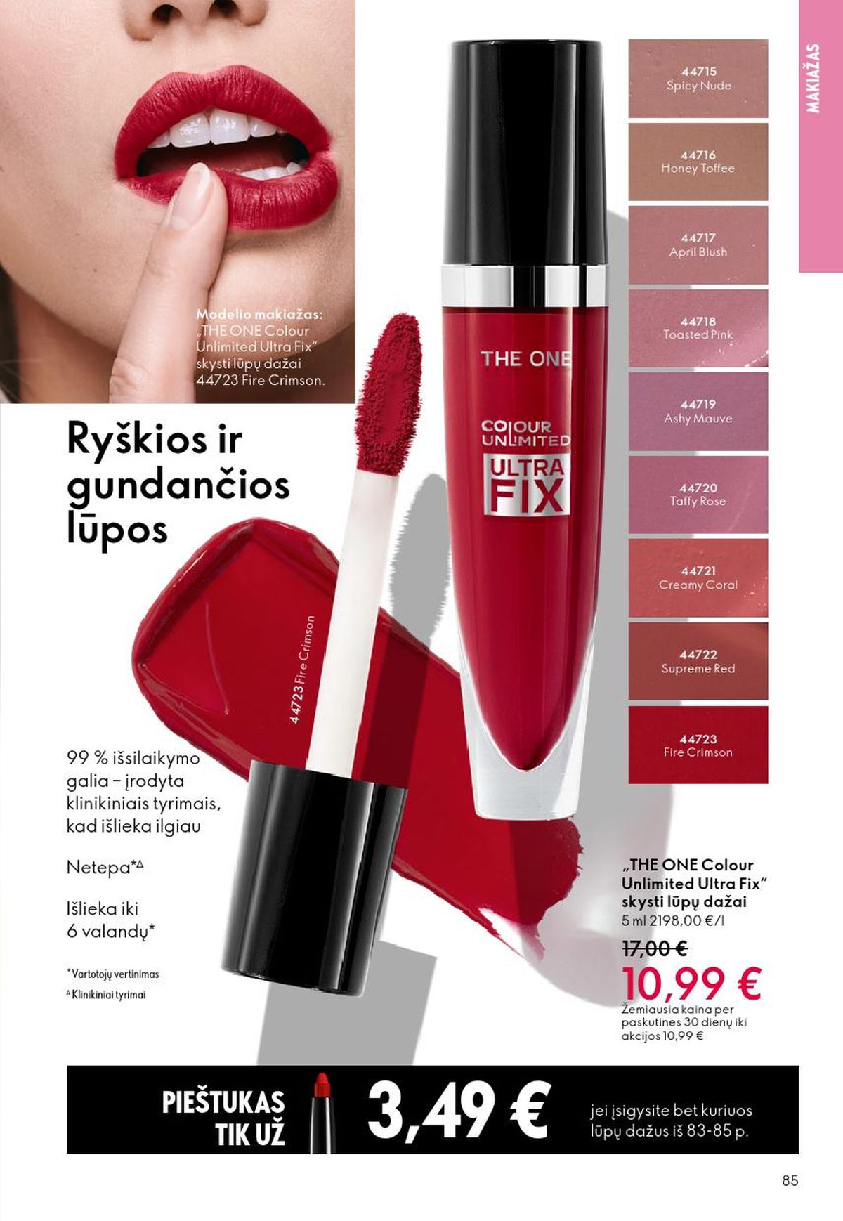 ORIFLAME - Katalogas (2026 03 11 - 2026 03 31) | 85