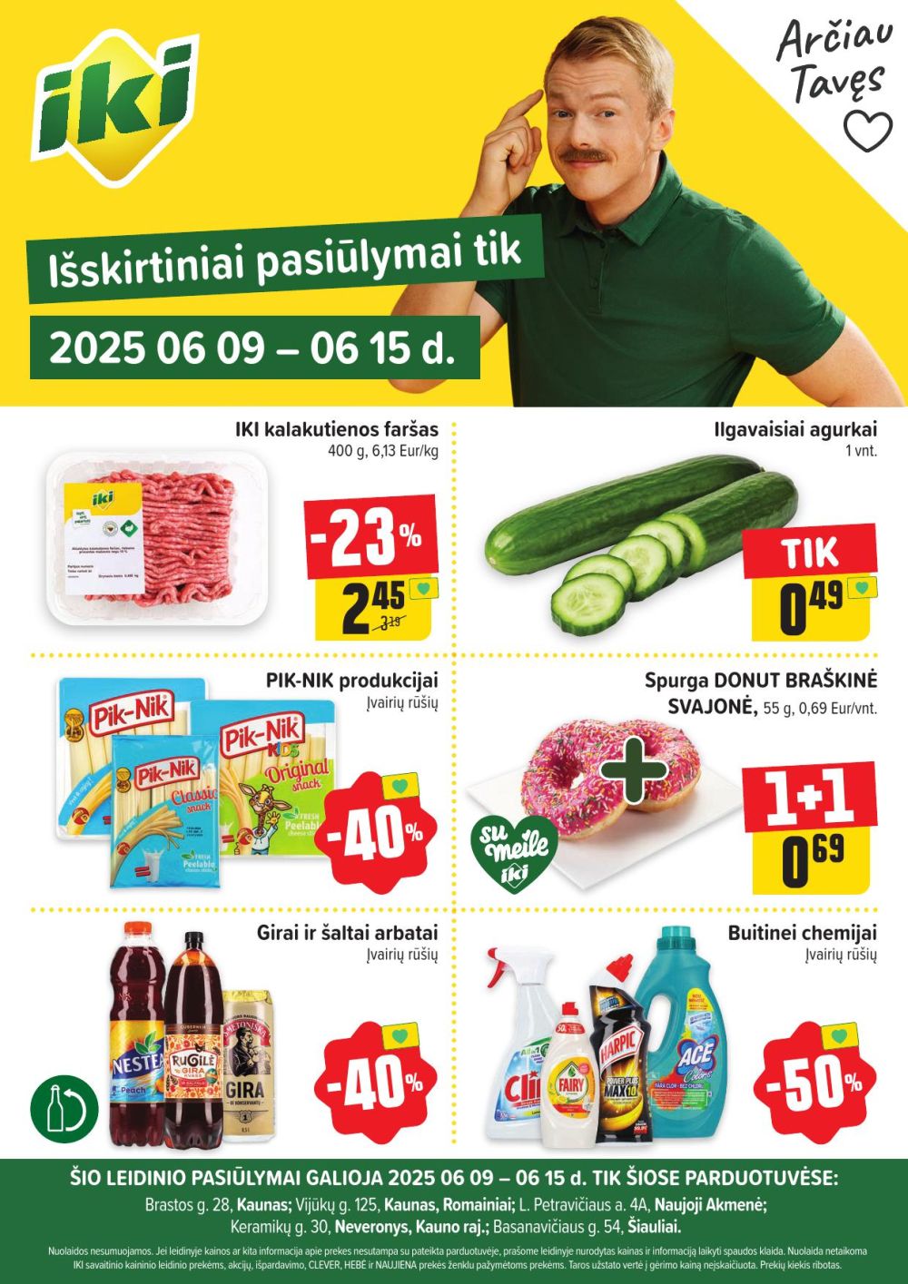 IKI - Specialūs pasiūlymai (2025 06 09 - 2025 06 15) | 1