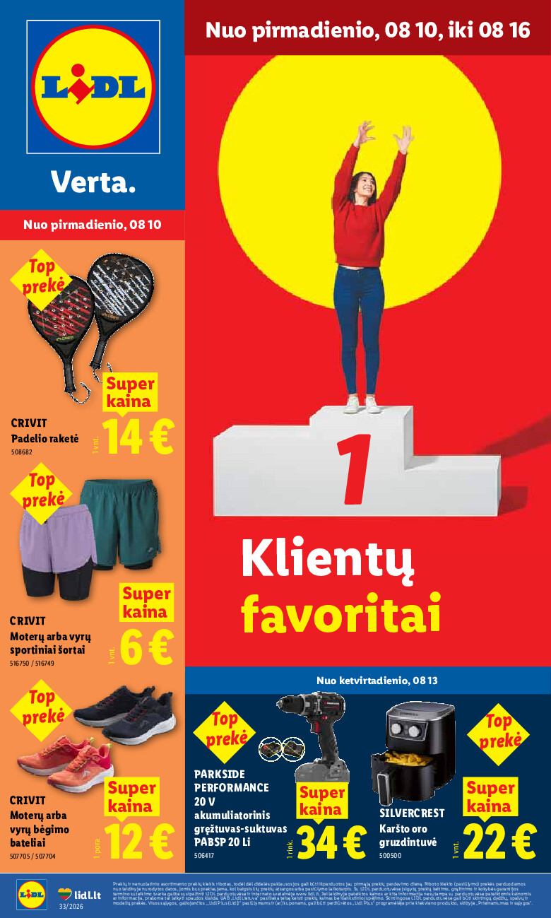 NE MAISTO PREKIŲ PASIŪLYMAI (2026-08-10 - 2026-08-16) | 1
