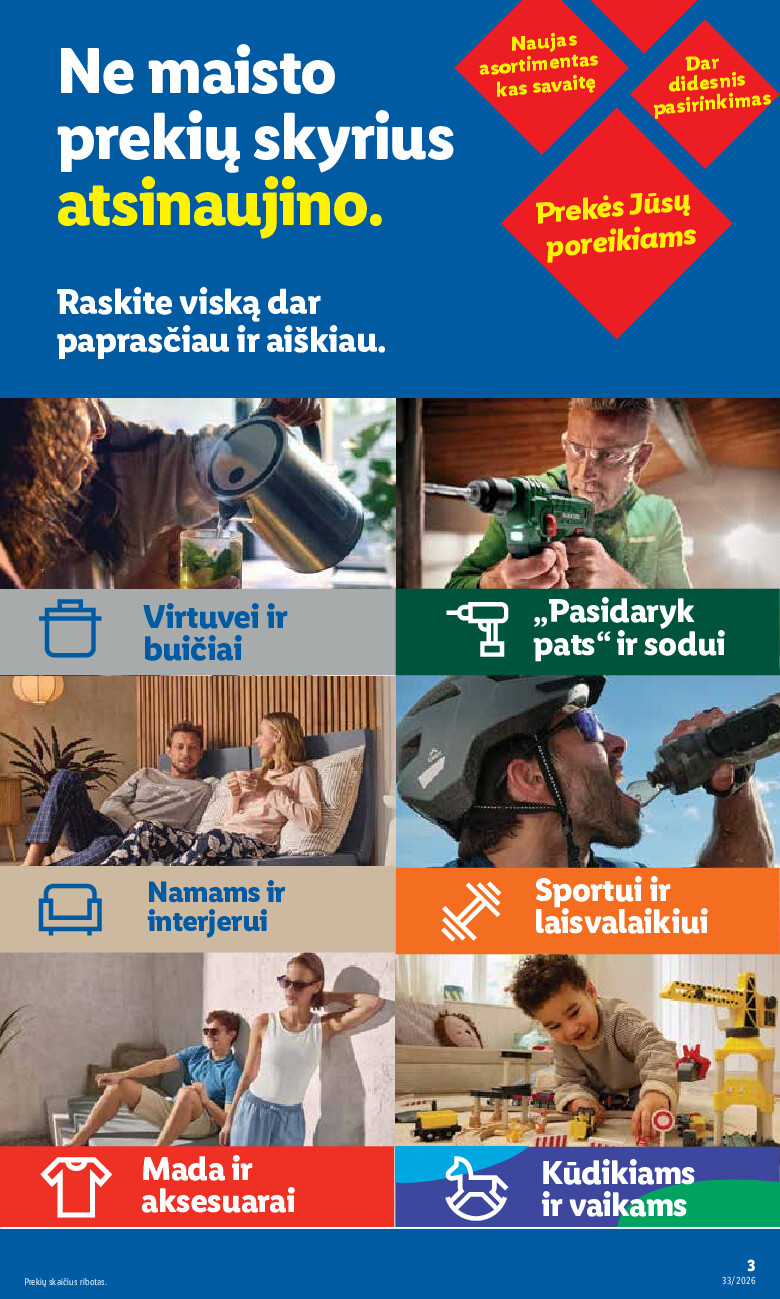 NE MAISTO PREKIŲ PASIŪLYMAI (2026-08-10 - 2026-08-16) | 3