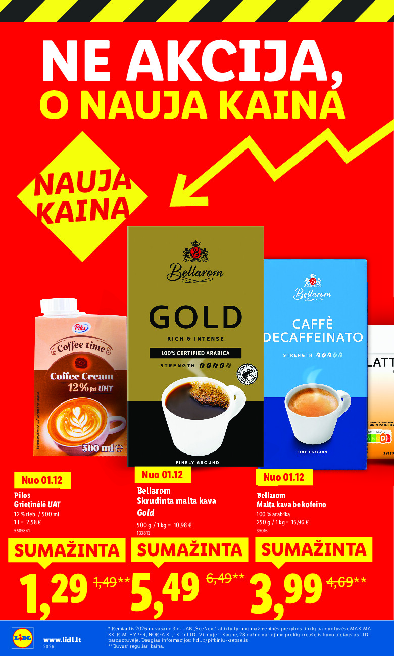 Ne akcija, o nauja kaina (2026-01-05 - 2026-03-09) | 34