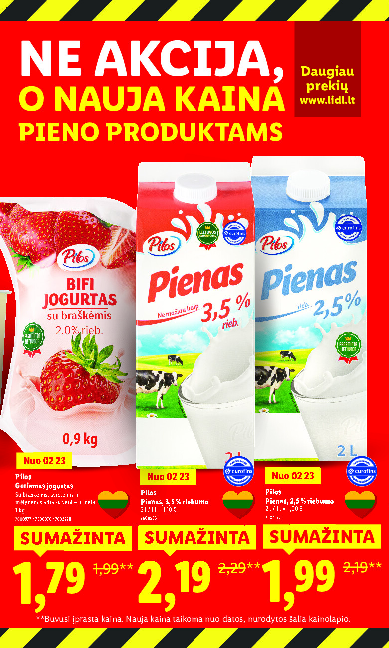 Ne akcija, o nauja kaina (2026-01-05 - 2026-03-09) | 9