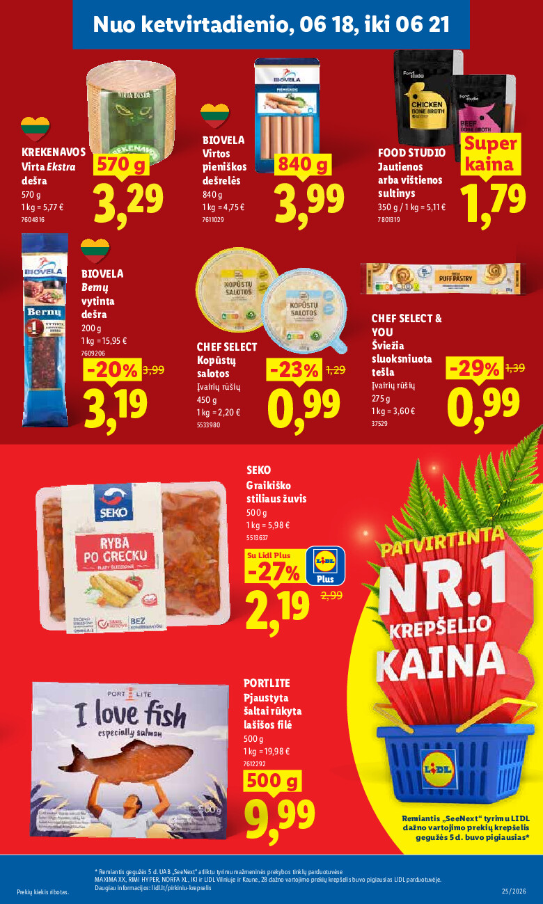 MAISTO PREKIŲ PASIŪLYMAI (2026-06-15 - 2026-06-21) | 35