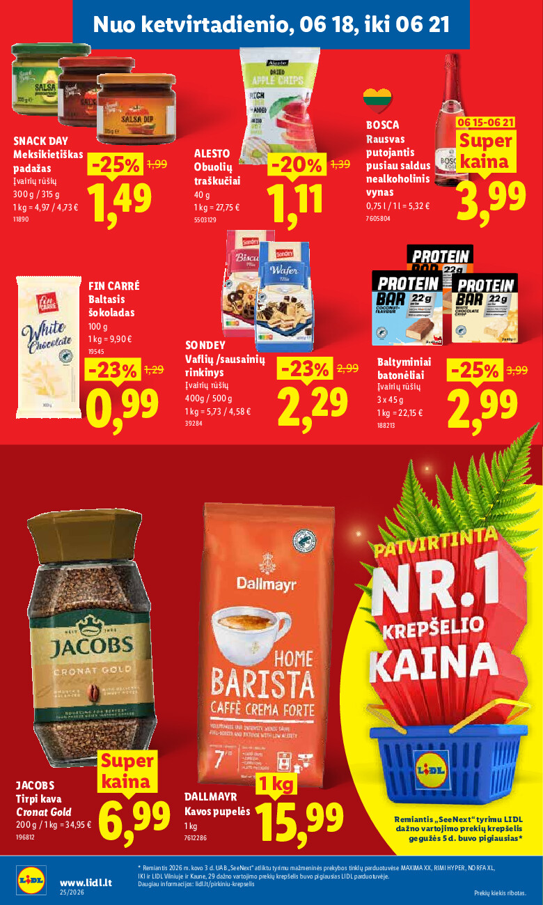 MAISTO PREKIŲ PASIŪLYMAI (2026-06-15 - 2026-06-21) | 36