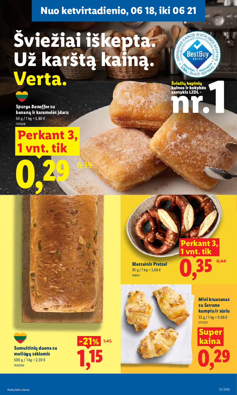 MAISTO PREKIŲ PASIŪLYMAI (2026-06-15 - 2026-06-21) | 37