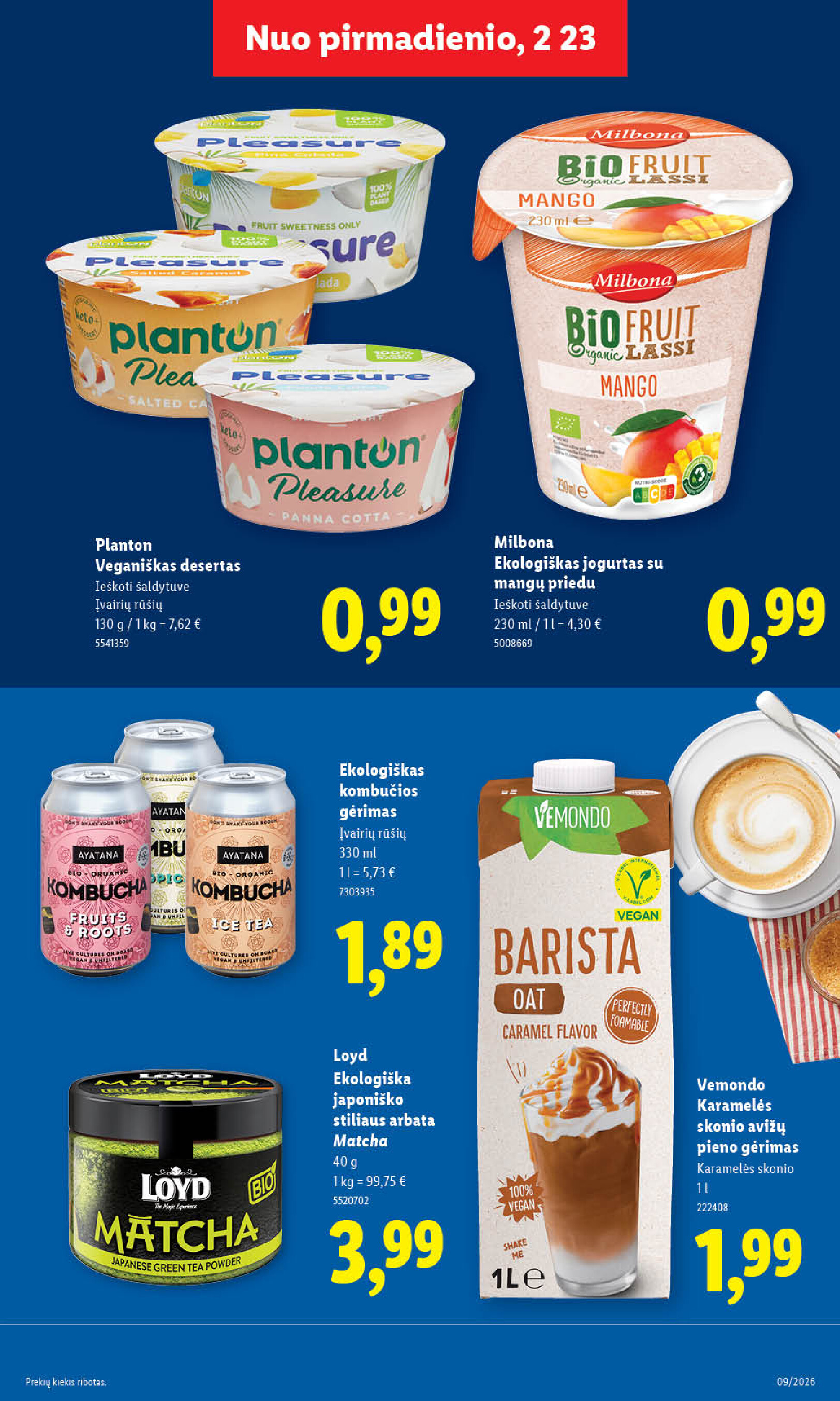 MAISTO PREKIŲ PASIŪLYMAI (2026-02-23 - 2026-03-01) | 25