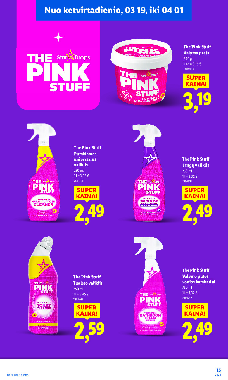 Švaros festivalis (2026-03-19 - 2026-04-01) | 15